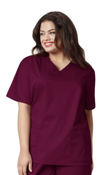 101 WORK Classic V-Neck Scrub Top by WINK 101 WORK Classic V-Neck Scrub Top by WINK