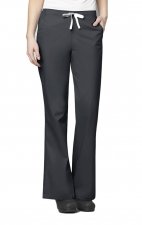 502 WonderWORK Women’s Flare Leg Drawstring Scrub Pant - Inseam: Regular 31"
