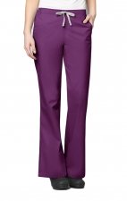 502 WonderWORK Women’s Flare Leg Drawstring Scrub Pant - Inseam: Regular 31"