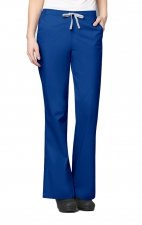 502 WonderWORK Women’s Flare Leg Drawstring Scrub Pant - Inseam: Regular 31"