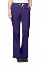502 WonderWORK Women’s Flare Leg Drawstring Scrub Pant - Inseam: Regular 31"