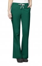 502 WonderWORK Women’s Flare Leg Drawstring Scrub Pant - Inseam: Regular 31"