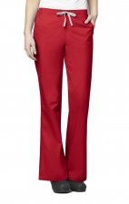 502 WonderWORK Women’s Flare Leg Drawstring Scrub Pant - Inseam: Regular 31"