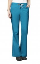 502 WonderWORK Women’s Flare Leg Drawstring Scrub Pant - Inseam: Regular 31"