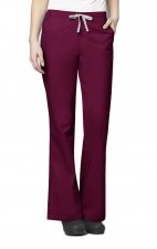 502 WonderWORK Women’s Flare Leg Drawstring Scrub Pant - Inseam: Regular 31"