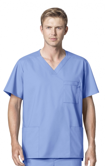 103 WonderWORK Men’s V-Neck Scrub Top 103 WonderWORK Men’s V-Neck Scrub Top