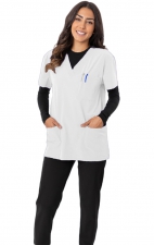 Style 18-1062A Haut unisexe Zinnia de Greentown