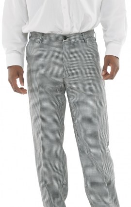 34P MOBB Flat Front HOUNDSTOOTH Pant