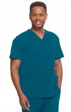 2590 HH Works by Healing Hands Men's Matthew V-Neck Scrub Top