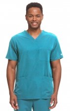 2590 HH Works by Healing Hands Men's Matthew V-Neck Scrub Top
