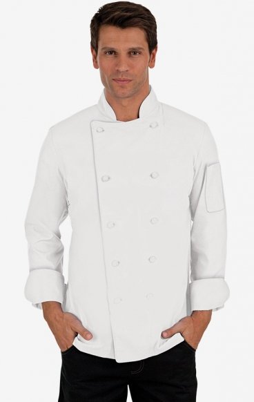 CC250 MOBB Manteaux de Chef Unisexe Classique - Blanc