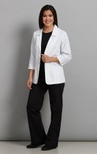 9618 Peaches Ultra White 28" Lab Coat