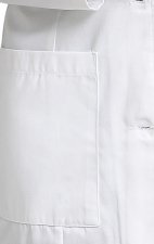 8617 Med Couture blouse laboratoire ceinturé 33" de longueur 