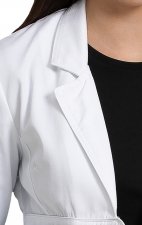 8617 Med Couture blouse laboratoire ceinturé 33" de longueur 