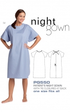 Robe de nuit pour patient PG550 - Unisexe
