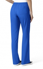 5155 W123 de WonderWink Pantalon double cargo à devant plat pour femmes