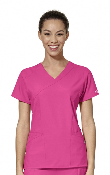 6455 W123 de Wonderwink - Haut asymétrique pour femme 6455 W123 de Wonderwink - Haut asymétrique pour femme
