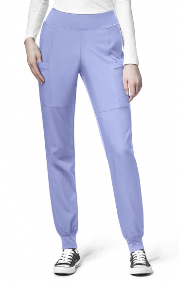 5555 W123 by WonderWink - Comfort Waist Cargo Jogger Scrub Pants - Inseam: Regular: 31" 5555 W123 by WonderWink - Comfort Waist Cargo Jogger Scrub Pants - Inseam: Regular: 31"