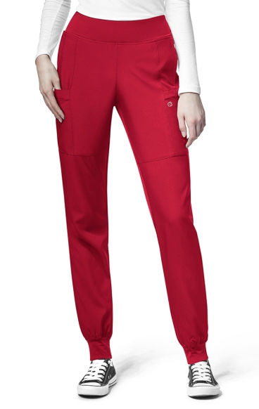 5555T Grand W123 de WonderWink - Ceinture Confort Pantalon de jogging cargo - Entrejambe: 33po 5555T Grand W123 de WonderWink - Ceinture Confort Pantalon de jogging cargo - Entrejambe: 33po