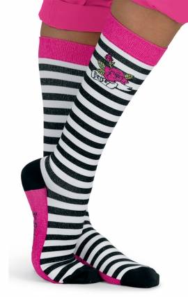 Besufy Adult Women Socks Solid Vertical Stripe Cotton Breathable Tube Socks  