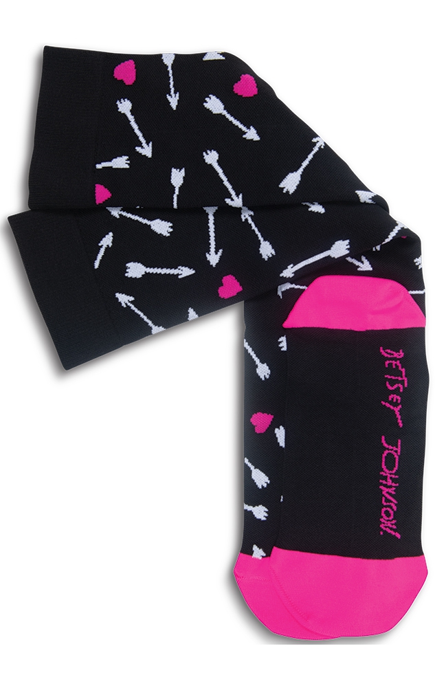 QB155 koi Betsey Compression Socks (1Pk) - Arrow 