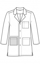 7302 Manteau long de laboratoire Wonderlab pour homme