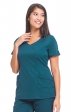 2525 HH Works by Healing Hands Madison Mock Wrap Scrub Top