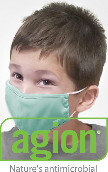 Masque facial en tissu réutilisable CM010 Maevn avec traitement antimicrobien Agion