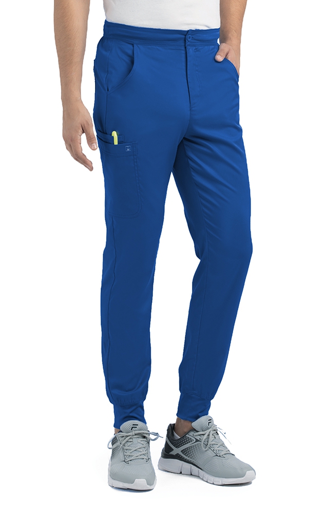 ZENGVEE 3 Pack Mens Polyester Sweatpants with Pockets Large 1 0430 Red Blue  Navy 3 Pcs