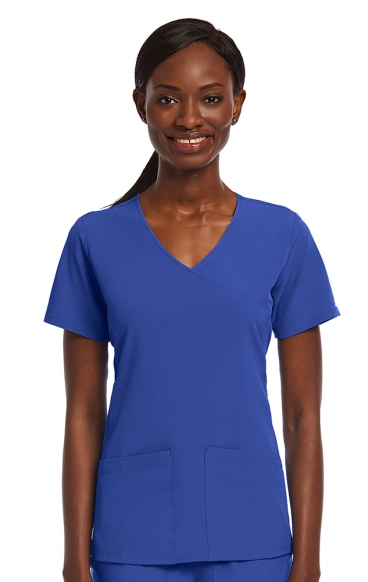 4521 Matrix Impulse Haut Cache-Cœur avec Panneaux en Tricot pour Femmes par Maevn 4521 Matrix Impulse Haut Cache-Cœur avec Panneaux en Tricot pour Femmes par Maevn