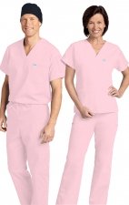 *FINAL SALE 306/306 PINK MOBB Classic Scrub Set - Two Piece (Top & Pant)