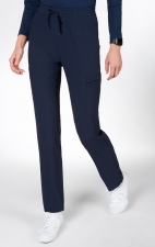 P8013 The Elinor - Ridiculously Soft Mentality by MOBB - Slim Fit Pant With Elastic Drawstring 