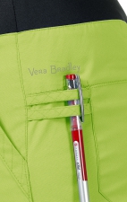 V5202 Vera Bradley Signature Jane Straight Leg Knit Waist Scrub Pants - Inseam: Regular 31"