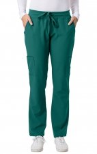 2200 Greentown 4 Flex Modern Waist Straight Leg Cargo Scrub Pants