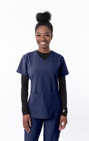 *FINAL SALE 1203 Crossover 4Flex Stretch Top by Greentown