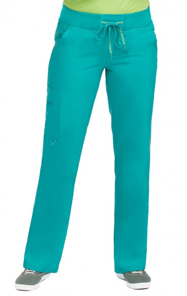 *VENTE FINALE REAL TEAL 8747 Med Couture Activate Étirement Énergie Pantalon Yoga À Quatre Voies - Régulier: 31po