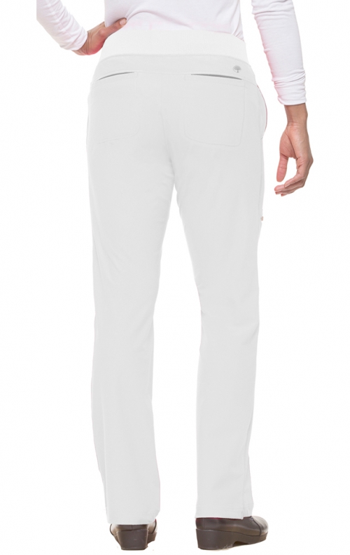 *FINAL SALE WHITE 9151P Petite Healing Hands HH360 Nisha Drawstring Scrub Pants Inseam Petite