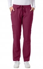 2200 Greentown 4 Flex Modern Waist Straight Leg Cargo Scrub Pants