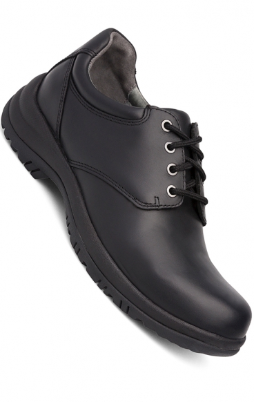*FINAL SALE Men's Walker Lace-Up in Black Smooth Leather
