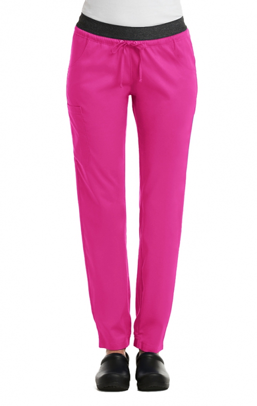 Women's Cozy Ribbed Jeggings Jogger Pants - Colsie™ Pink XL
