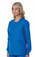 8716 Red Panda Veste Snap à Col Rond Unisex ( Vue de Femme)