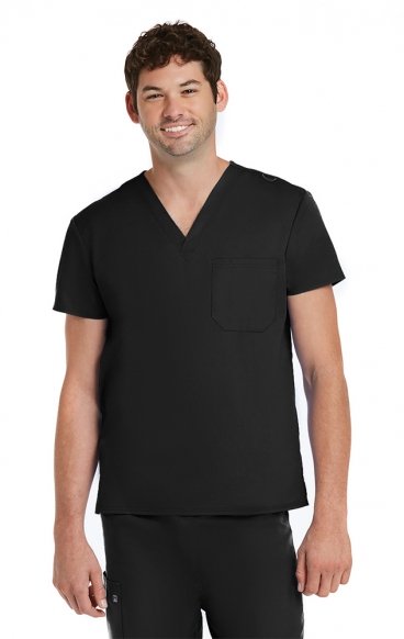 3500 Matrix Basic Haut Unisexe à Col en V par Maevn (Vue d'Hommes) 3500 Matrix Basic Haut Unisexe à Col en V par Maevn (Vue d'Hommes)