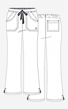 9102 Maevn Blossom - Mode multi Pocket Pantalon évasé - Sketch
