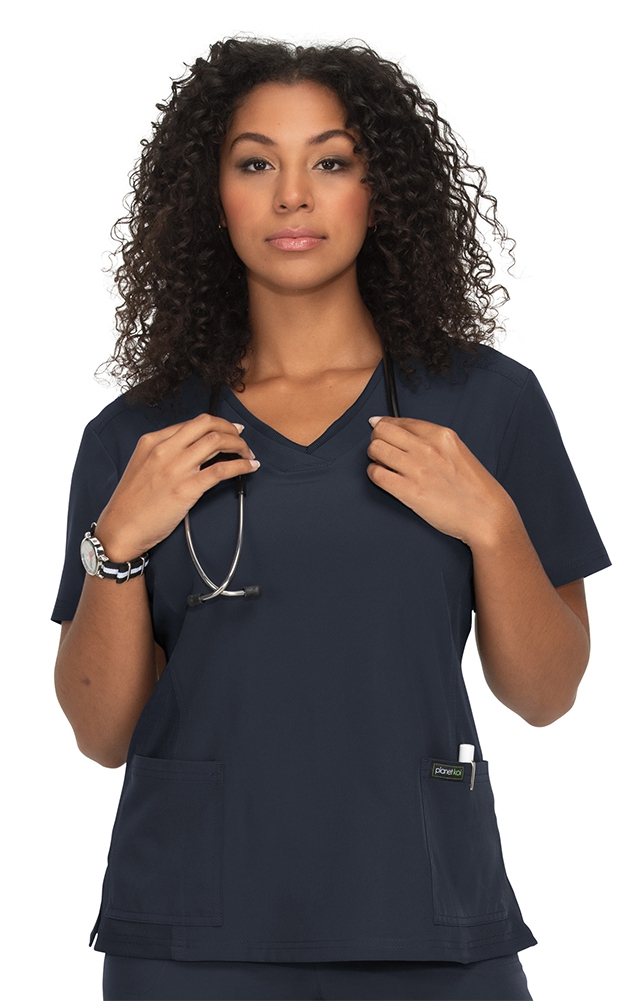 FIGS Medical Scrubs Women's Casma Three-Pocket Scrub top (Black, XXS) :  : Clothing, Shoes & Accessories