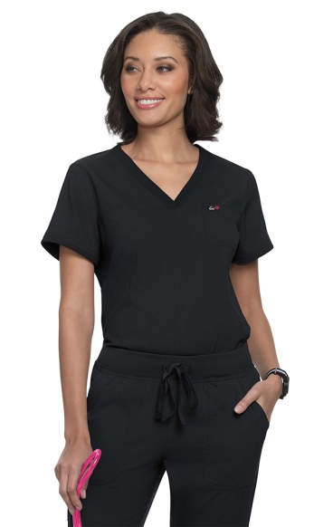 wo-fusoul Black and Friday Deals Womens Scrubs Tops Plus Size