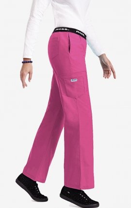 *FINAL SALE DUSTY ROSE 312P Boot Cut Flip Flap MOBB Scrub Pant