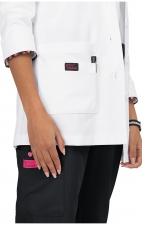 B402 koi Canna Lab Coat Conception par Betsey Johnson