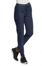 7378 EON Sport - Sporty Full Elastic Logo Waist Jogger Pant