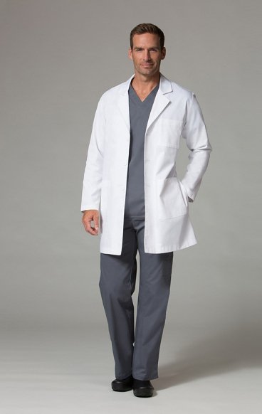 7551 Maevn CORE Unisex Twill Lab Coat Men s View Scrubscanada