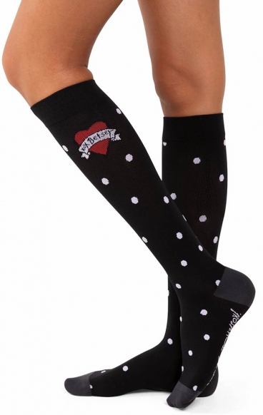 BA169 koi Betsey Compression Socks - Dots